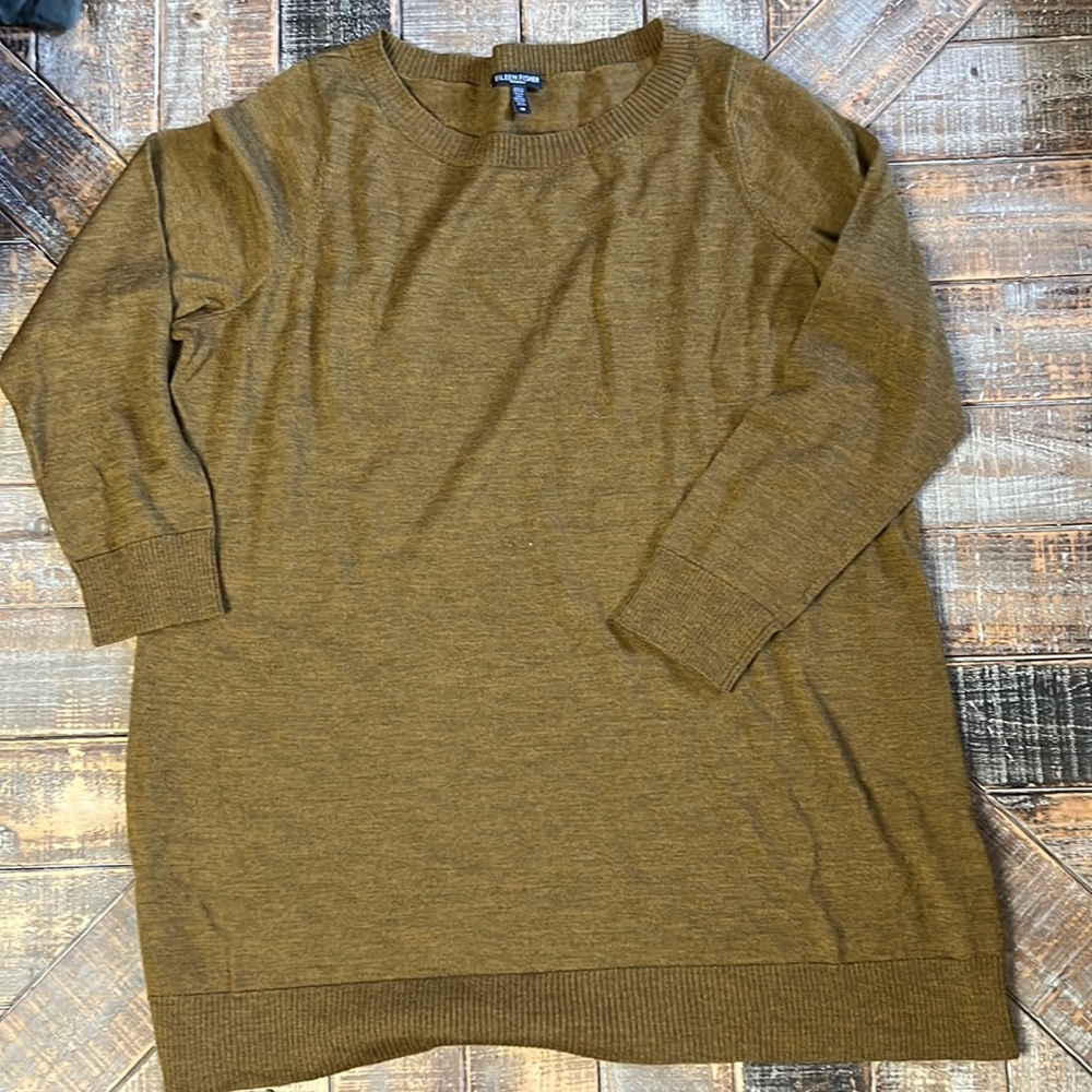 Eileen Fisher Woman wool pullover sweater. Size 1X. Beautiful.